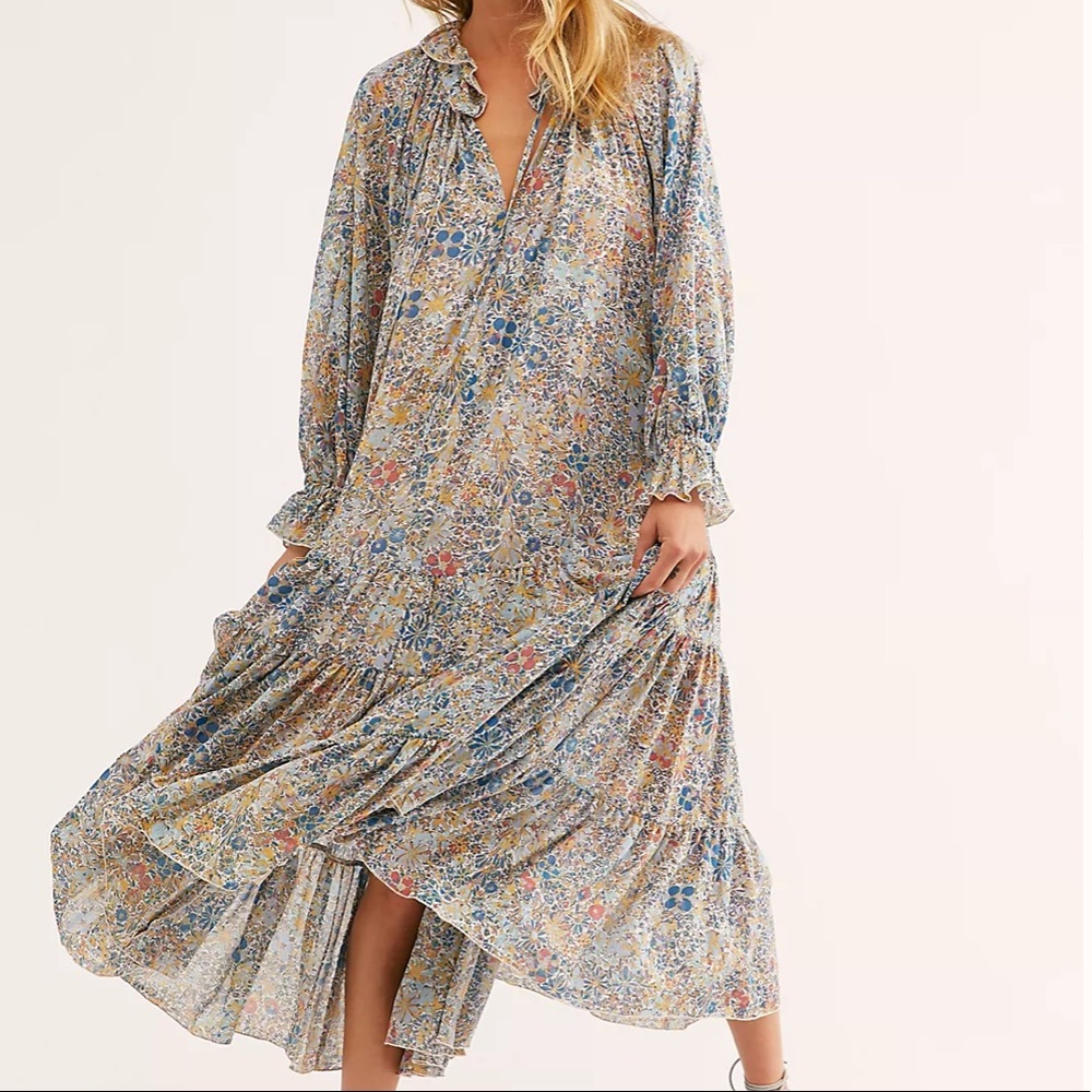 🦋NWOT | Free People Feeling Groovy Maxi Dress🦋